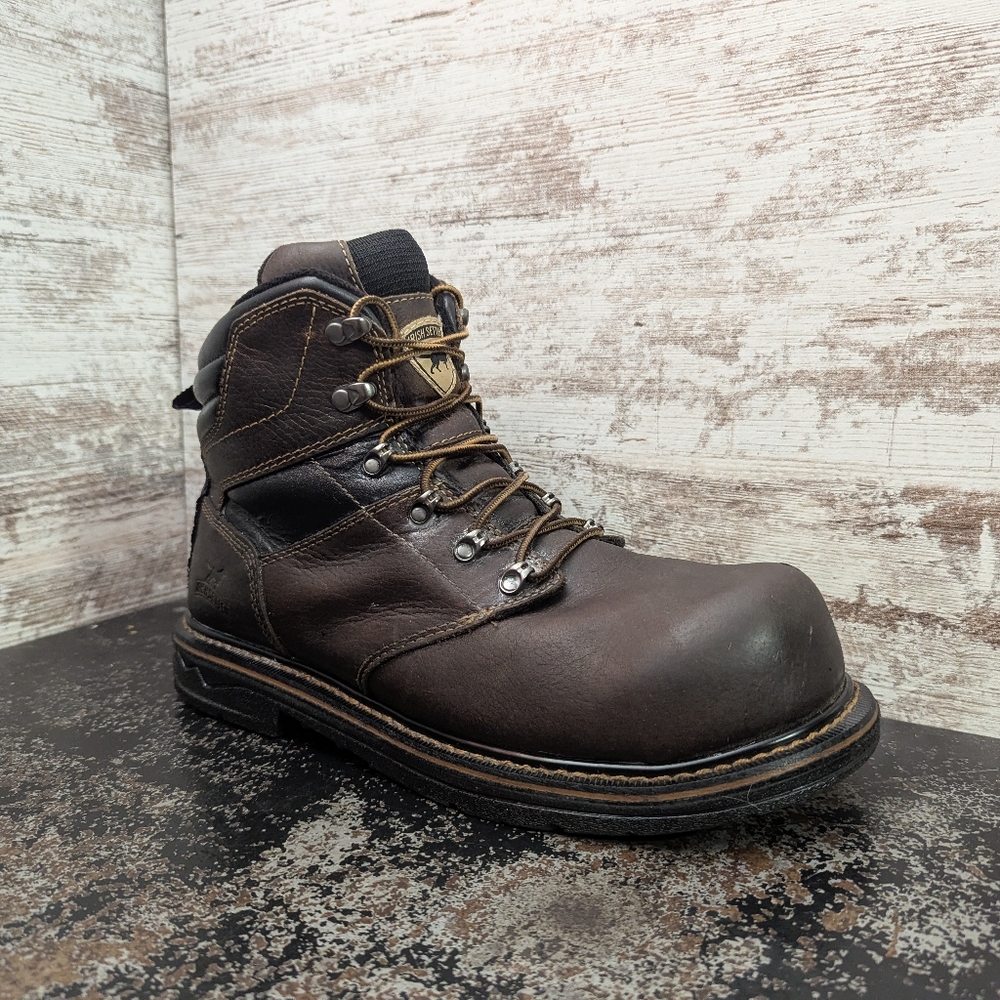 Mens Irish Setter Farmington Work Boots Sz 11.5 D Used 83638 King Toe Comp Toe - Picture 2 of 10